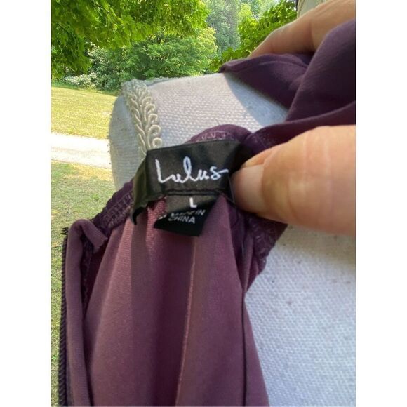 Lulus Women's Dusty Purple Forevermore Skater Dress Size Large NWT - Picture 5 of 7